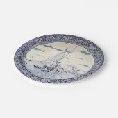 DELFT SAILBOATS EN VOORRUITEN PAPIEREN BORDJE (Gekanteld)