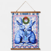 DELFT VAKANTIE BLUES HANGEND WANDKLEED (Voorkant)