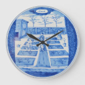 Delfts aardewerk 1 grote klok (Voorkant)