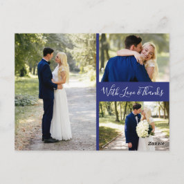 Delfts Blauw | Blauw van Delft dankt u de Collage Briefkaart