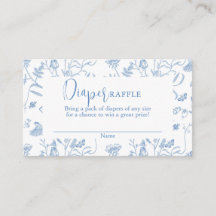 Delfts Blauw Chinoiserie Baby shower Jongensluier