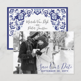 Delfts Blauw | Datum Foto Delft Blue Kaart