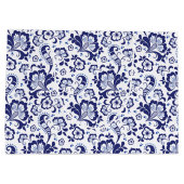 Delfts Blauw | Delfts Blauw Bloemen Nederlands Huw Groot Cadeauzakje (Achterkant)