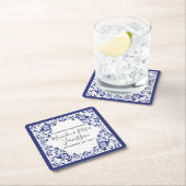 Delfts Blauw Delfts Blauw Nederlands Trouwdiner Kartonnen Onderzetters (Insitu)