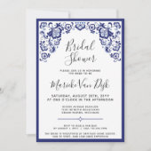 Delfts Blauw | Delfts blauw Nederlands Vrijgezelle Kaart (Voorkant)