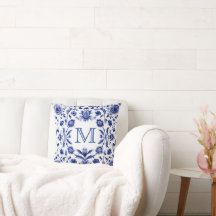 Delfts blauw design monogram
