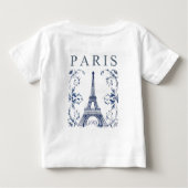 Delfts Blauw Parijs Eiffeltoren (Achterkant)