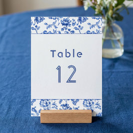  Delfts Blauw Tafel Zittabel Grafiek Kaart