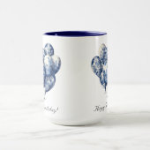 Delfts Blauwe Ballonnen aanpasbaar Mok (Midden)