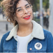 Delfts Blauwe Ballonnen, aanpasbaar Ronde Button 3,2 Cm