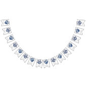 Delfts Blauwe Ballonnen, aanpasbaar Vlaggetjes (Alle)