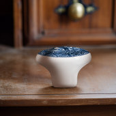 Delfts Blauwe Leeuw & Slang William De Morgan Keramische Knop