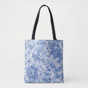 Delfts Bloementapijt - Canvas tas