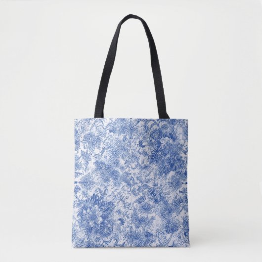 Delfts Bloementapijt - Canvas tas (Voorkant)