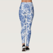 Delfts Bloementapijt - Leggings (Achterkant)