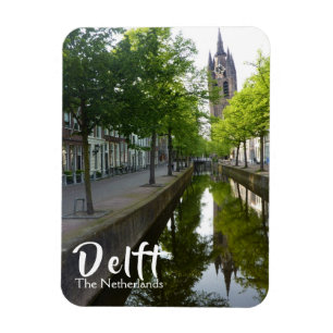 Delfts kanaal & Oude Kerk Magneet