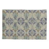 Delfts Tegel Antiek Keramische Bloempot Kussensloop (Achterkant-Links)