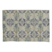 Delfts Tegel Antiek Keramische Bloempot Kussensloop (Voorkant-Links)