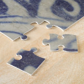 Delfts Tegel Antiek Keramische Bloempot Legpuzzel (Zijkant)