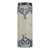 Delfts Tegel Antiek Keramische Bloempot Thermosbeker (Achterkant)