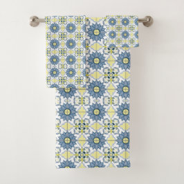 Delfts Tegel patroon Bad Handdoek