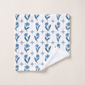 Delfts Tegel patroon Bad Handdoek (Wasdoekje)