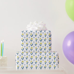 Delfts Tegel patroon Cadeaupapier