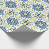 Delfts Tegel patroon Cadeaupapier (Hoek)