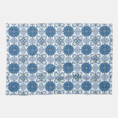 Delfts Tegel patroon Theedoek (Horizontaal)