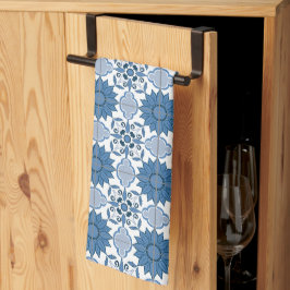 Delfts Tegel patroon Theedoek