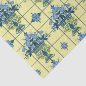 Delfts Tegel patroon Tissuepapier (Detail)