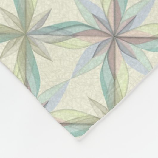 Delfts vlies fleece deken (Hoek)