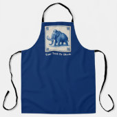 Delfts wollige mammoet schort (Voorkant)
