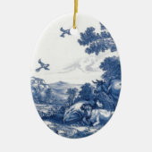 Delftware Keramisch Ornament (Voorkant)