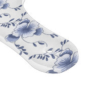 Delftware Style Pansy Snijplank (Hoek)