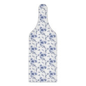 Delftware Style Pansy Snijplank (Voorkant)