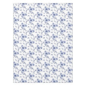 Delftware Style Pansy Tafelkleed (Voorkant)