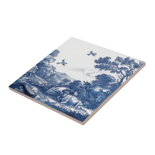 Delftware Tegeltje (Zijkant)