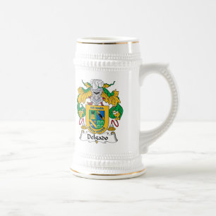 Delgado Family Crest Bierpul