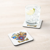 Delgado-laag van wapens set van 6 plastic Onderzet Bier Onderzetter (Rechterzijde)