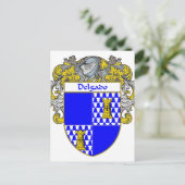 Delgado Wapenstaart (Beheerd) Briefkaart (Staand voorkant)