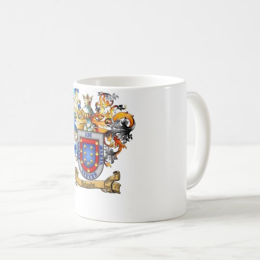 Delgado - Wapenwitte Mok (Voorkant rechts)