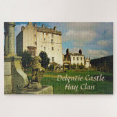 Delgatie Castle - Hay Clan Jigzaag Puzzle Legpuzzel (Horizontaal)