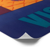 Delhi Art India Travel Poster Indian Print  (Hoek)