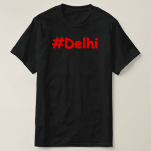 "#Delhi" Cute Design. Bestel nu T-shirt