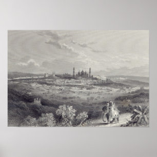 Delhi, gegraveerd door Edward Paxman Brandard Poster