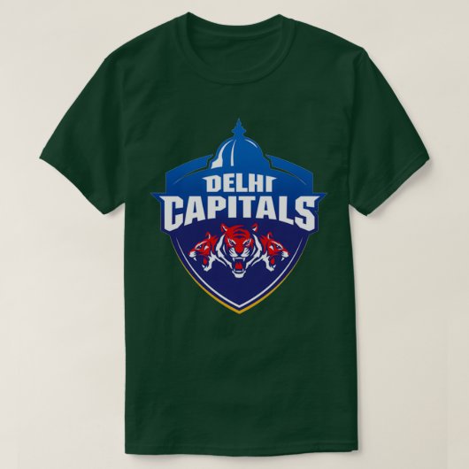 Delhi hoofdsteden t-shirt (Design voorkant)