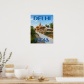 Delhi, India Poster (Keuken)