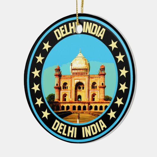 Delhi Keramisch Ornament (Links)
