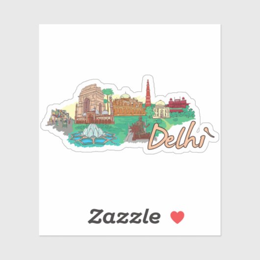 delhi sticker (Vel)